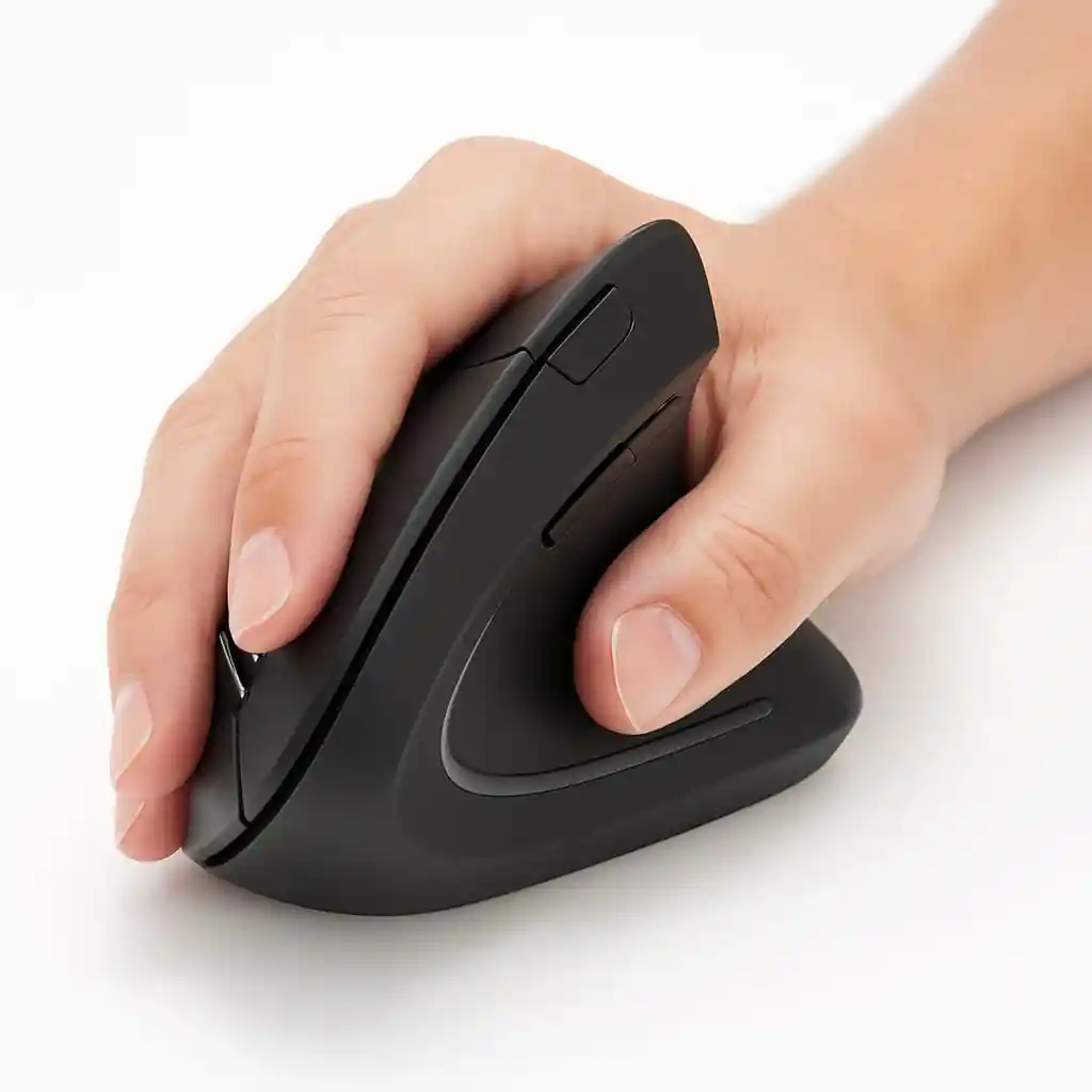 Mouse Vertical Inalámbrico Recargable