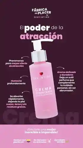 Crema Humectante Con Pheromonas