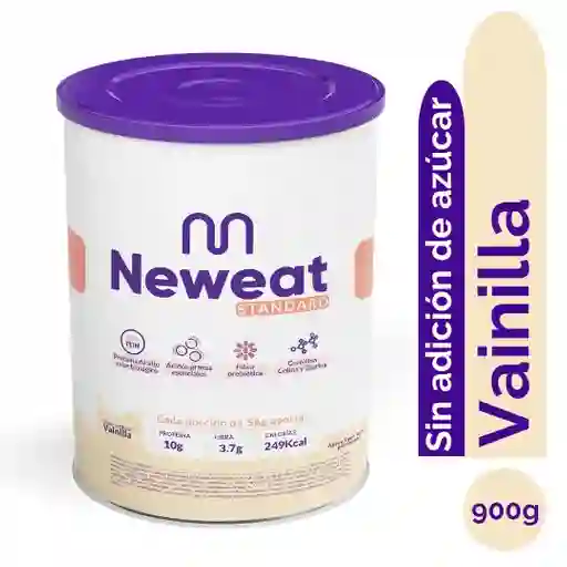 Neweat Standard Lata X 900g Sabor Vainilla