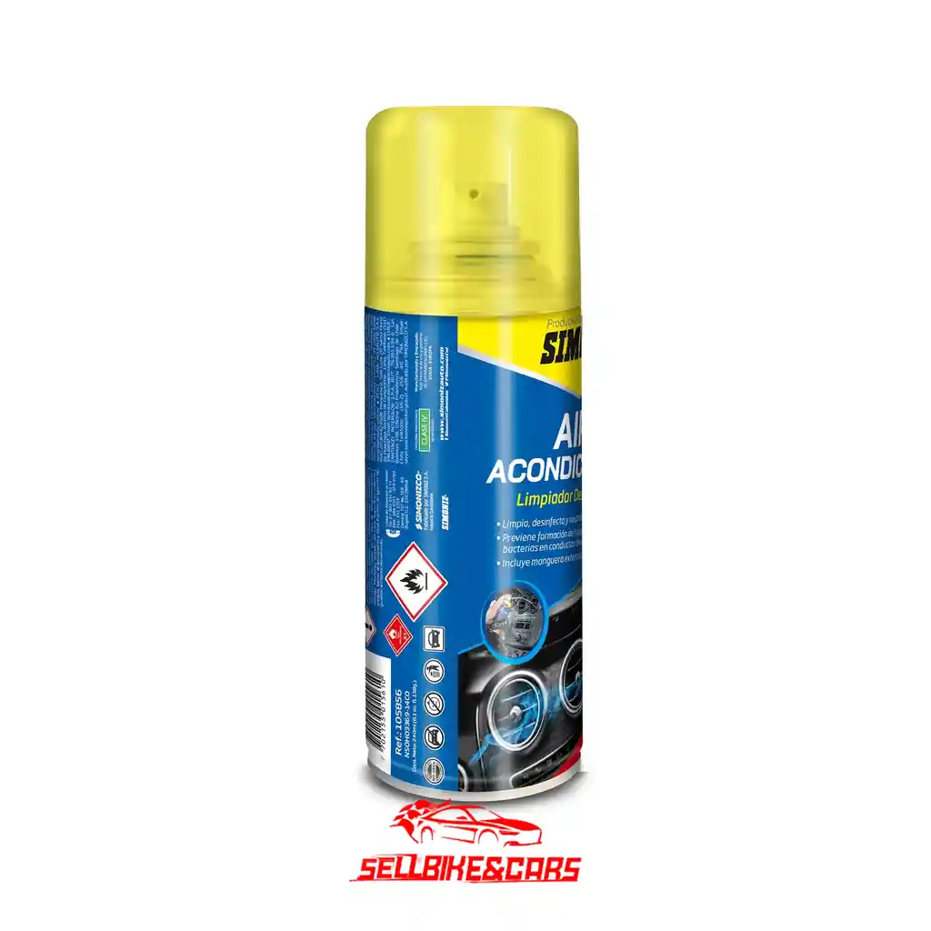Desinfeccion Aire Acondicionado Purificador De Sistema Aire Puro Aerosol 240 Ml Carro Desinfeccion Y Limpieza Aire Acondicionado