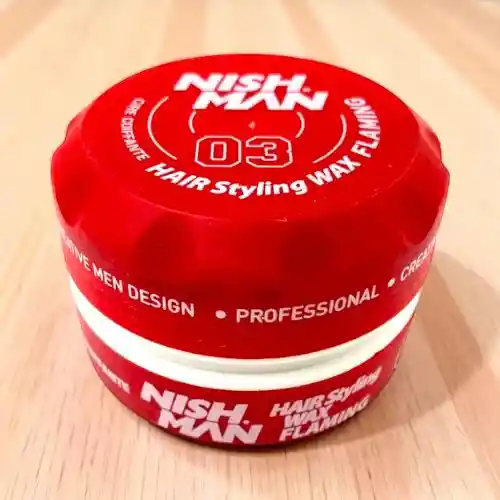 Cera Moldeadora Para Cabello Nishman Flaming Wax S3 Cire Coiffante 150 Ml