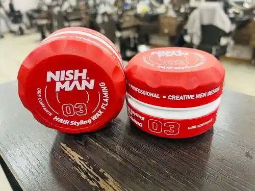 Cera Moldeadora Para Cabello Nishman Flaming Wax S3 Cire Coiffante 150 Ml