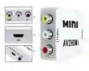 Adaptador Convertidor Rca A Hdmi Dvd Vhs Play2 Pantalla Hdmi (80130913)