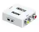 Adaptador Convertidor Rca A Hdmi Dvd Vhs Play2 Pantalla Hdmi (80130913)