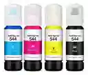Pack 4 Tintas Genericas Epson 544