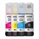 4 Tintas Originales Epson 544