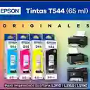 4 Tintas Originales Epson 544