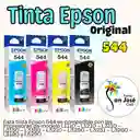 4 Tintas Originales Epson 544