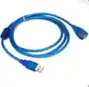 Cable Extensor Usb 2.0 – 1.5m Con Filtro Y Alta Velocidad