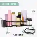 Organizador De Ducha Repisa Baño Jabonera Set X 4 Acero Inox