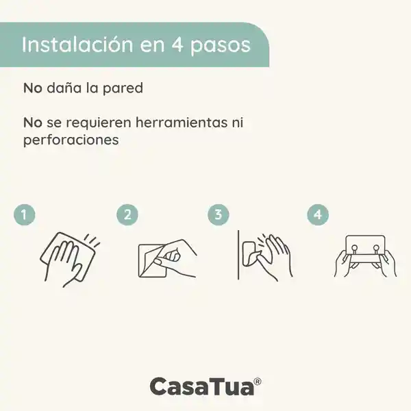Organizador De Ducha Repisa Baño Jabonera Set X 4 Acero Inox