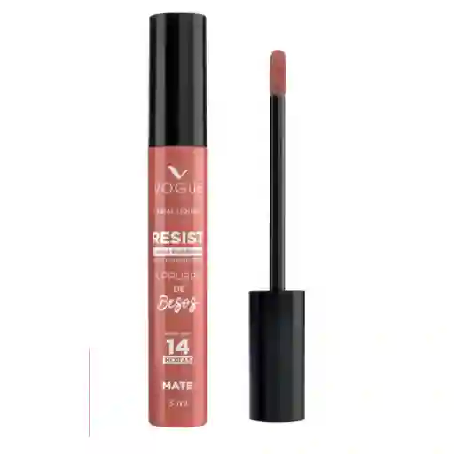Labial Líquido Vogue A Prueba De Besos Elegante 3ml