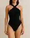 Body Cruzado Negro Escote X