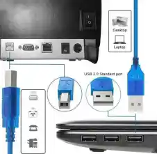 Cable Para Impresora Usb 2.0 – 10m De Alcance Extendido