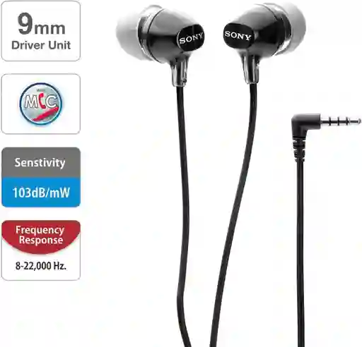 Audifonos Sony Mdr-ex14ap Con Microfono Originales