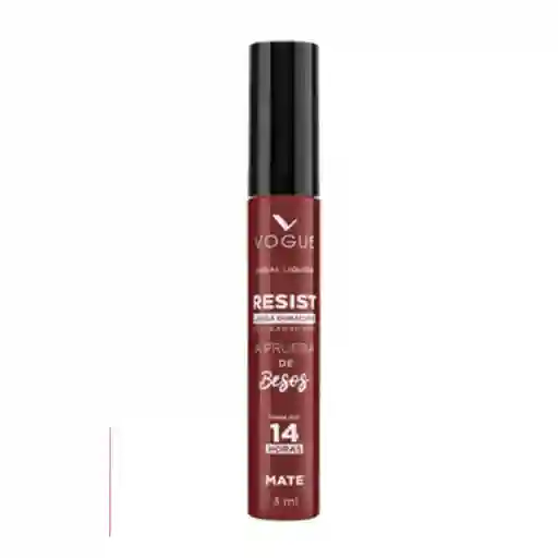 Labial Líquido Vogue A Prueba De Besos Siente 3ml