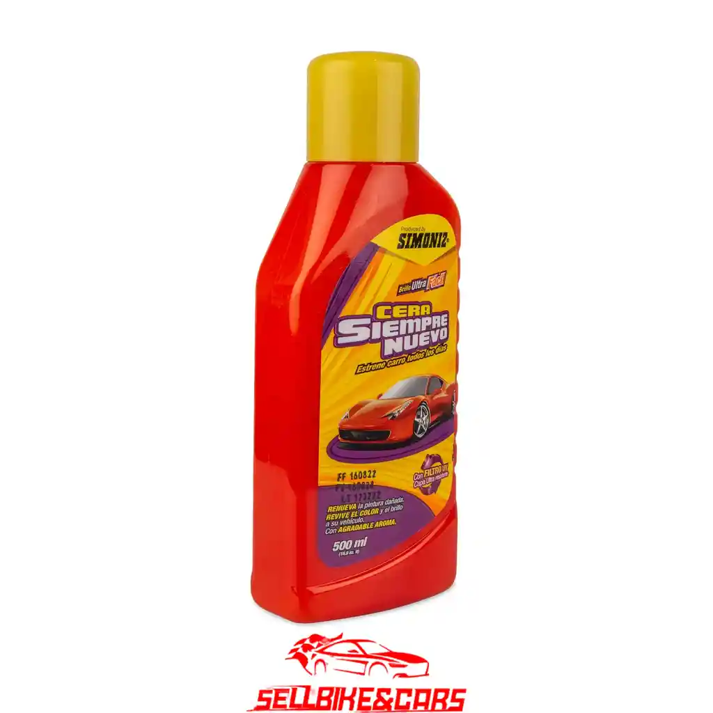 Cera Liquida Siempre Nuevo 500ml Simoniz Cera Para Carro