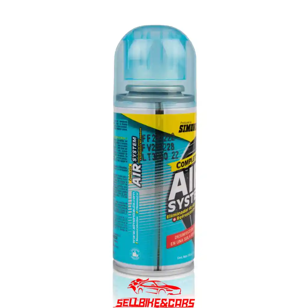 Eliminador De Olores Aire Acondicionado Complete Air System Simoniz