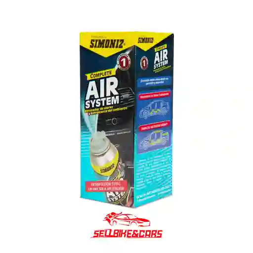 Eliminador De Olores Aire Acondicionado Complete Air System Simoniz