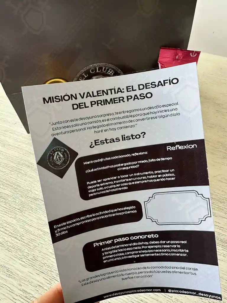Detalle Sorpresa- Ancheta Sorpresa Box Club Secreto