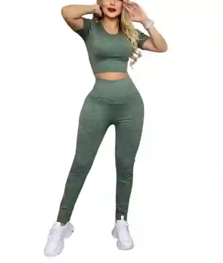 Conjunto Deportivo Leggins Levanta Cola + Esqueleto