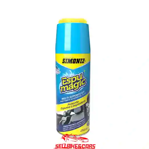 Simoniz Espuma Limpiadora Simoniz Limpia Manchas Y Suciedad Espumagic Limpiador Espuma Multisuperficies 250 Ml