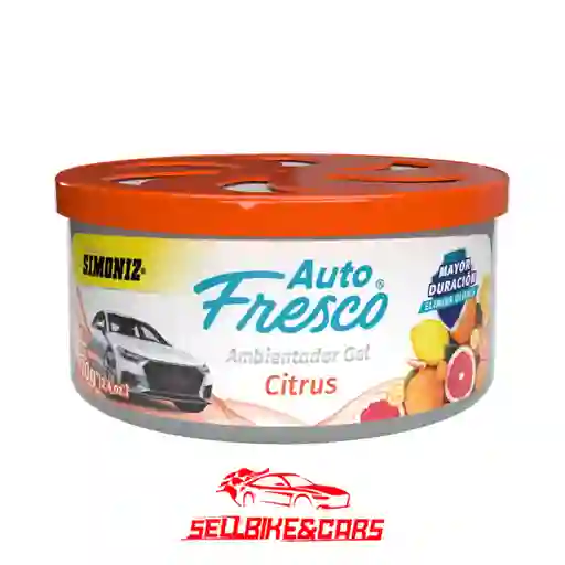 Simoniz Ambientador Gel 70g Citrus Autofresco Simoniz