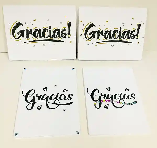 Tarjeta De Agradecimiento Mas Sobre (14 X 11) Se Envia De Acuerdo A Disponibilidad En Tienda