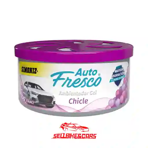 Simoniz Ambientador Gel 70gchicle Autofresco Simoniz