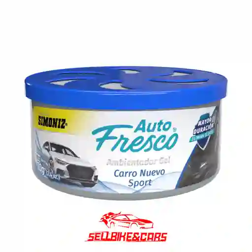 Simoniz Ambientador Gel 70g Carro Nuevo Sport Autofresco Simoniz