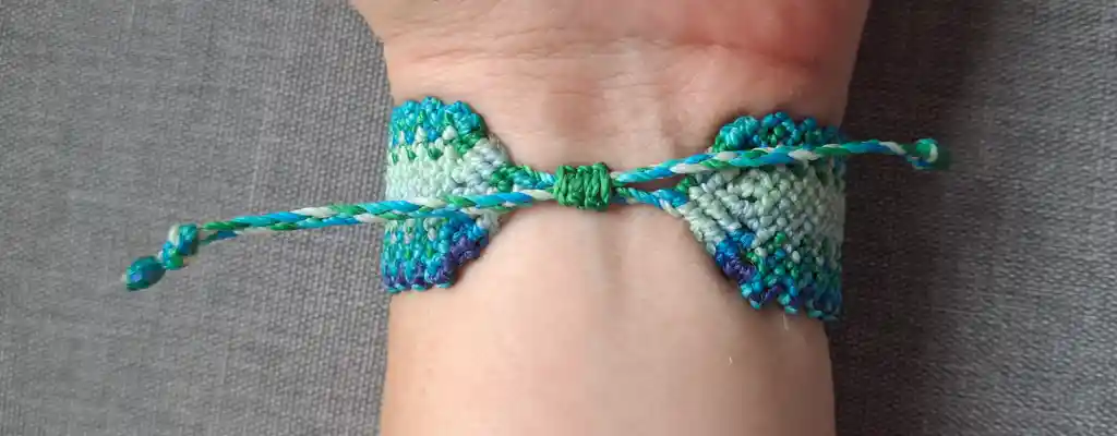 Pulsera Camino Del Inca – Viento Azul