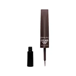 Delineador Líquido En Pincel Marrón - Café – Samy | Alta Precisión Y Larga Duración