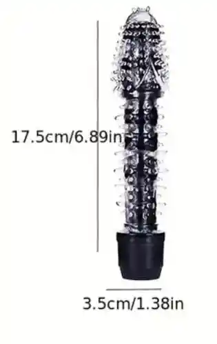 Vibrador Con Estimulante En Puas