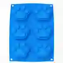 Molde Silicona Horno Huellas De Perro