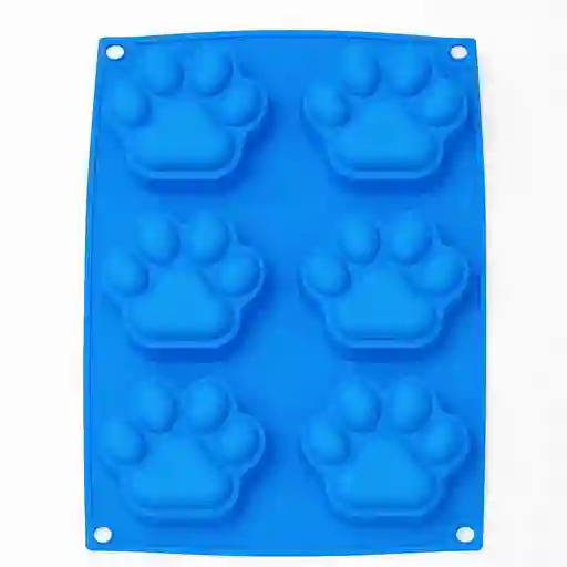 Molde Silicona Horno Huellas De Perro