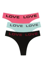Tres Panty Hilo Talla Unica Algodon