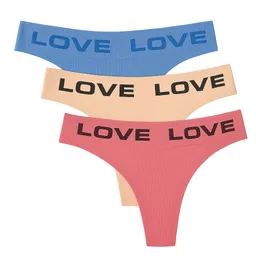 Tres Panty Hilo Talla Unica Algodon