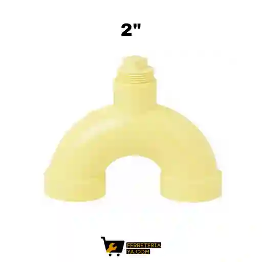 Sifon Sanitario Con Tapon 2"