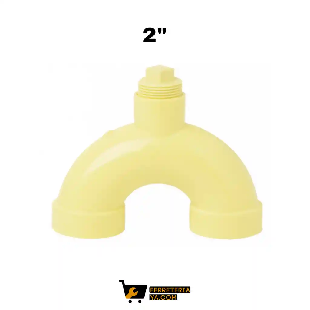 Sifon Sanitario Con Tapon 2"