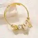 Pulsera Brazalete Con Dijes Charms - Tipo Pandora