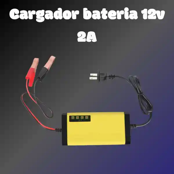 Cargador De Batería De 12v Y 2a