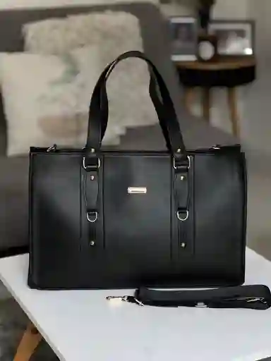 Tote Bag Victoria Color Negro
