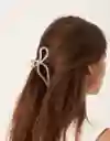 Pinza Caimán Gancho Lazo Moño Brillante Pelo Cabello Set X 3