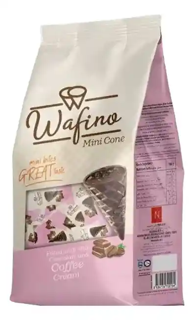 Mini Cono Wafino Chocolate Y Café 550 Gr
