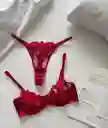 Set Gardenia Rojo Vino