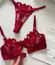 Set Gardenia Rojo Vino