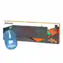 Combo Teclado Membrana Gamer Rgb Jertech K348 + Mouse Inalámbrico Wb120