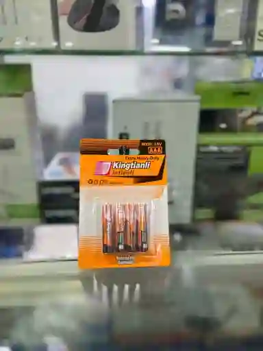 Baterias Pila Aaa 1.5v De Carbón Kingtianli Pack X 4 Unidades