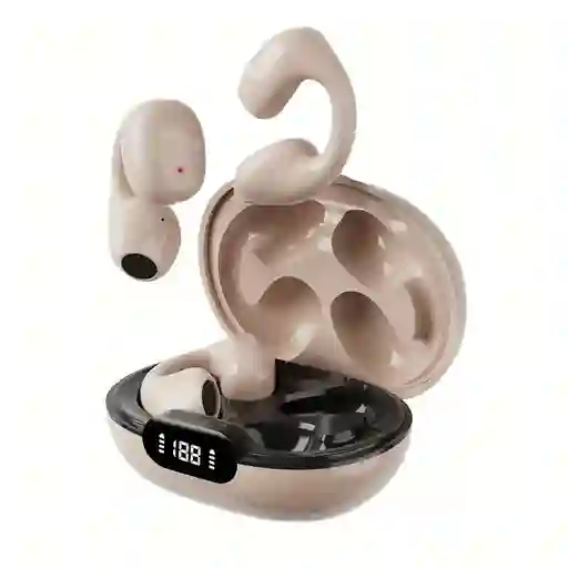 Audífonos Inalámbrico Bluetooth Earcuff Con Pantalla Led