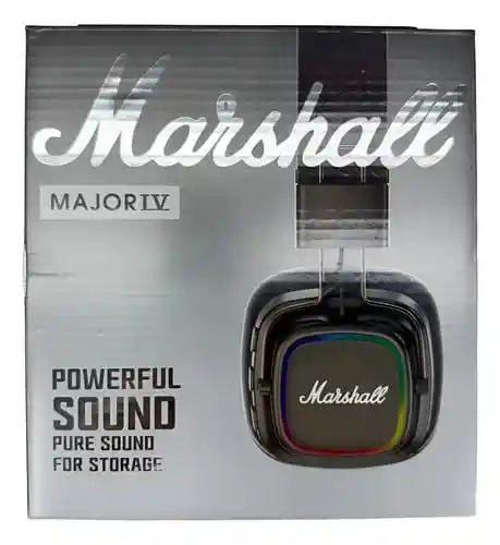 Diadema Audífonos Bluetooth Ajustables En Color Negro O Café Con Luz Rgb